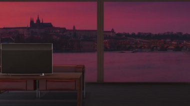 Vltava Nehri, Prag Kalesi ve Charles Köprüsü
