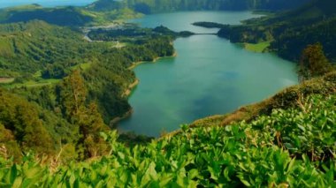 Lagoa das Sete Cidades, Azor görüntüsünü oluşturma