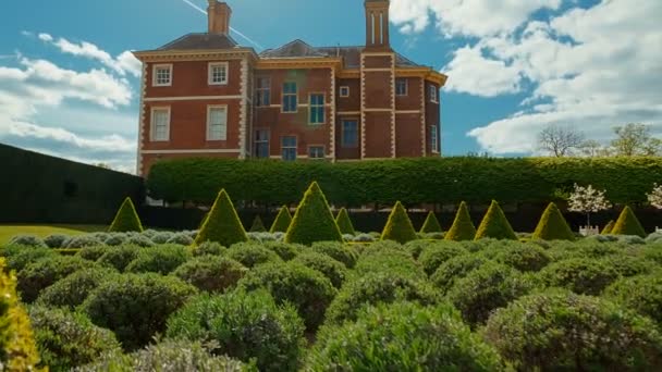 Ham House a Richmond, Londra, Regno Unito — Video Stock