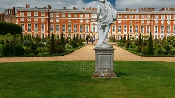 Hampton Court Palace, Richmond, Londres, Inglaterra, Reino Unido — Vídeos de Stock