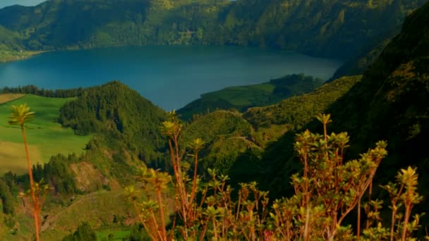 Sao Miguel, de Azoren, Portugal — Stockvideo