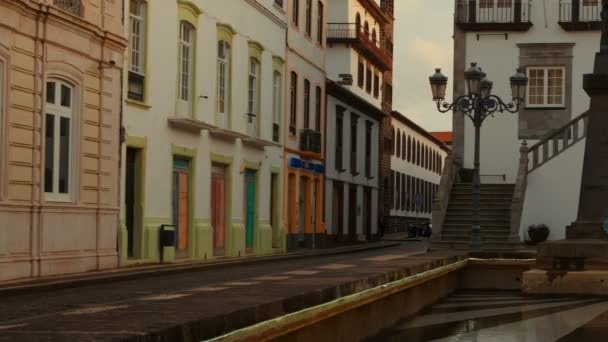 Ayuntamiento de Ponta Delgada, Azores, Portugal — Vídeos de Stock