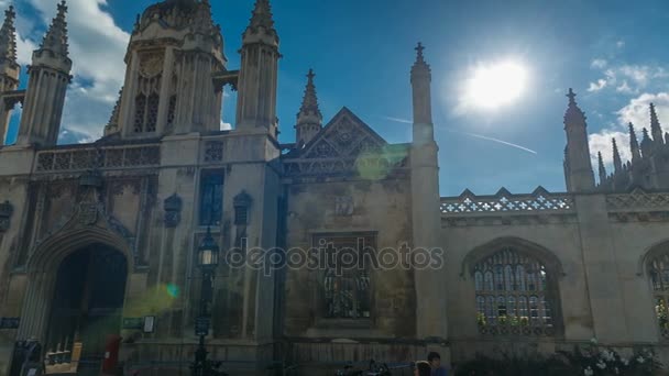 Cambridge, Inghilterra, Regno Unito — Video Stock