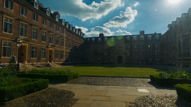 Cambridge, Engeland, Uk — Stockvideo