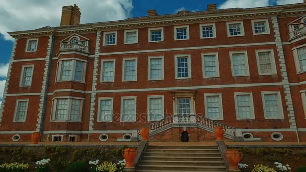 Ham House в Ричмонде, Лондон, Англия, Великобритания — стоковое видео