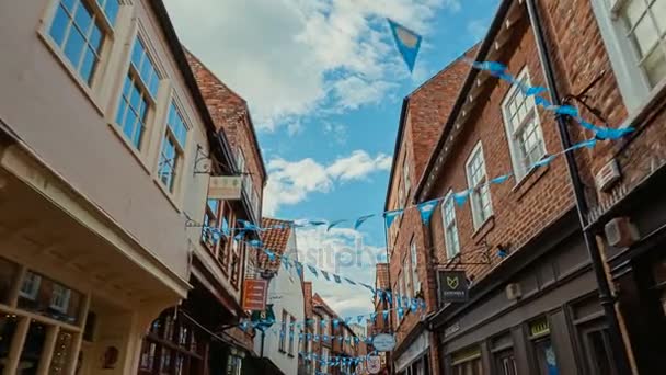 York, Humberside, Engeland, Verenigd Koninkrijk — Stockvideo