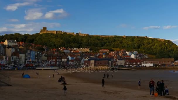 Scarborough, North Yorkshire, Anglie, Velká Británie — Stock video