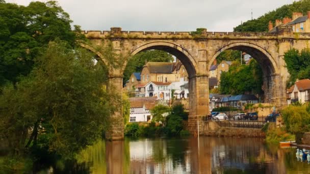 Knaresborough, Yorkshire del Norte, Inglaterra, Reino Unido — Vídeos de Stock