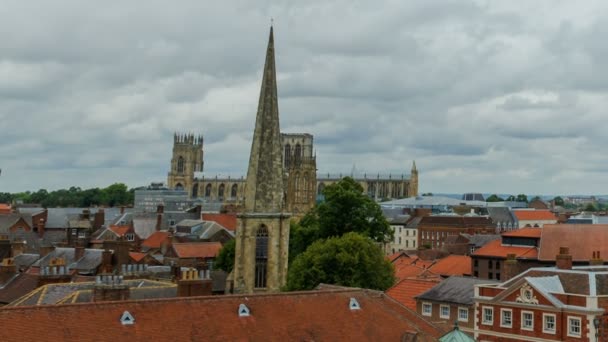 York, Anglia, Egyesült Királyság — Stock videók