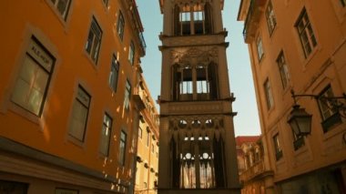 Elevador de Santa Justa, Lizbon, Portekiz