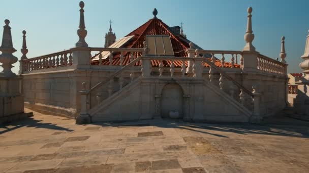 Mosteiro de sao vicente, Lissabon, Portugal — Stockvideo