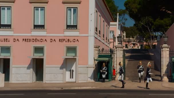 Palacio de Belem, Lisbon, Portugal — Stock video