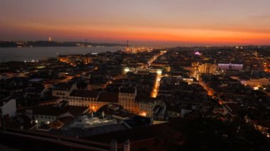 şehir merkezinde, lisbon, Portekiz