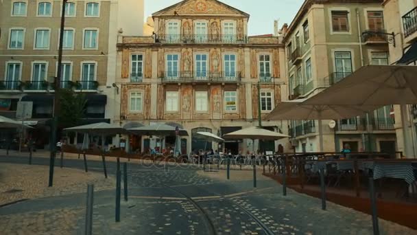 Trindade Theater, Lisbon, Portugal — Stockvideo