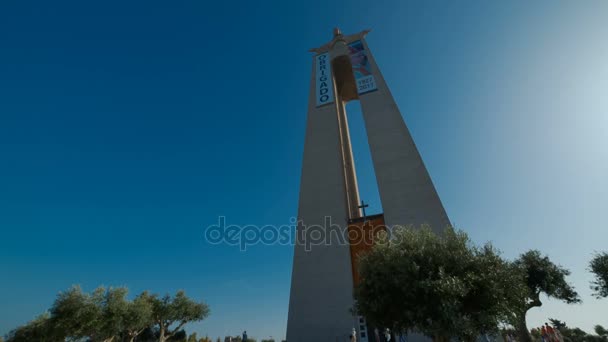 Almada y Lisboa, Portugal — Vídeos de Stock