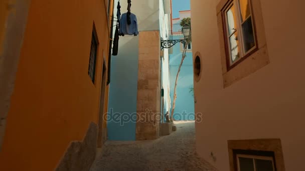 Alfama, Λισαβόνα, Πορτογαλία — Αρχείο Βίντεο