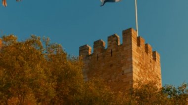 Castelo de Sao Jorge, Lizbon, Portekiz