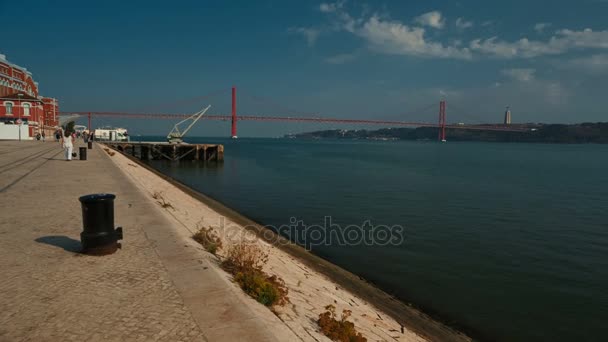 Belem, Lisboa, Portugal — Vídeo de stock