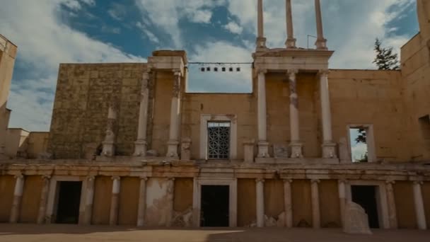 Římské divadlo, Plovdiv, Bulharsko — Stock video