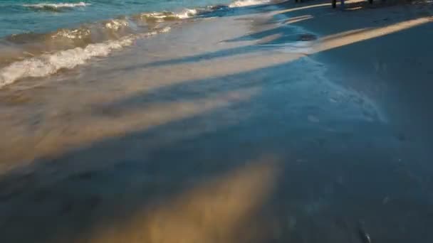 Golden Beach, Isole Greche, Grecia — Video Stock