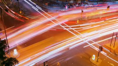 Rating yollar timelapse, Londra, İngiltere, İngiltere
