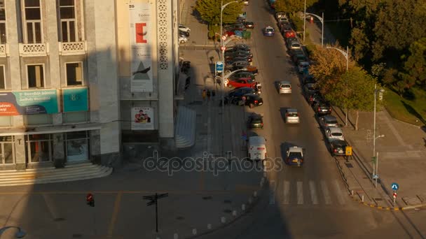 Innenstadt, Thessaloniki, Griechenland — Stockvideo