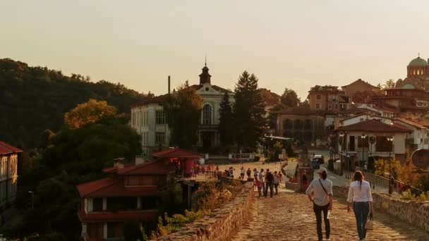 Veliko Tarnovo, Bulgária — Vídeo de Stock