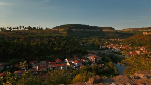 Veliko tarnovo, Bulharsko — Stock video