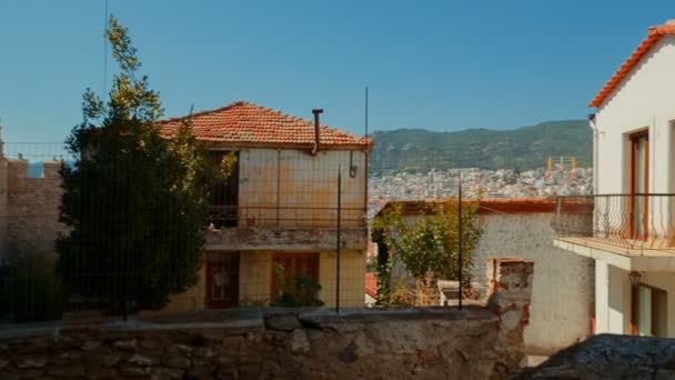 Kavala, Makedonya, Yunanistan — Stok video
