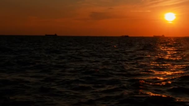 Orilla del mar, Tesalónica, Grecia — Vídeos de Stock