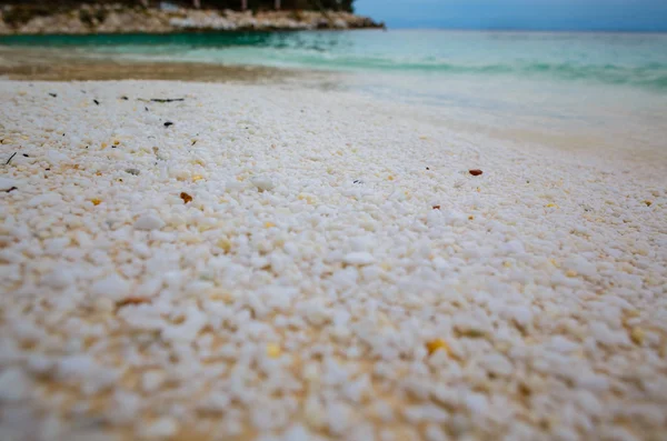 Мраморный пляж, Греческие острова, Греция Лицензионные Стоковые Фото