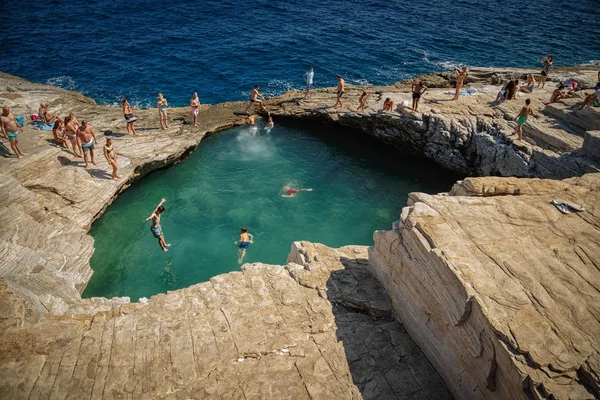 Giola, Thassos, Greece Ліцензійні Стокові Зображення