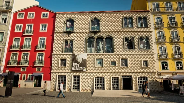 Casa dos Bicos, Лісабон, Португалія Ліцензійні Стокові Фото