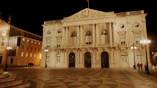 Ayuntamiento de Lisboa, Portugal — Vídeo de stock