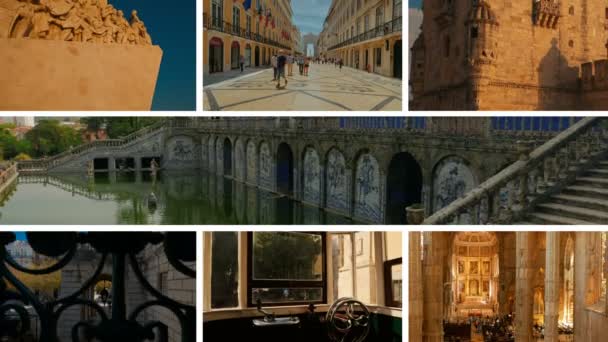 Колекція Лісабон, Португалія — стокове відео