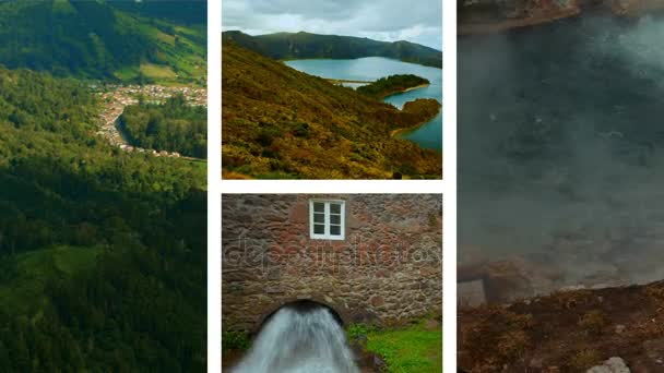 Colección Azores, Portugal — Vídeos de Stock