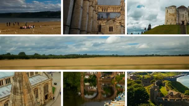 Condado de Yorkshire, Inglaterra, Reino Unido — Vídeo de Stock