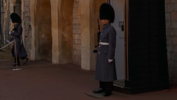 Windsor Sarayı, Berkshire, İngiltere — Stok video