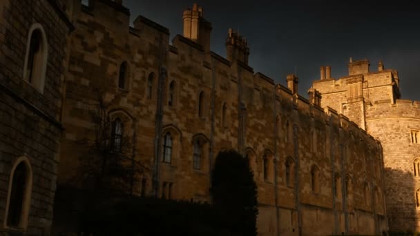 Windsor Castle, Berkshire, Inghilterra — Video Stock