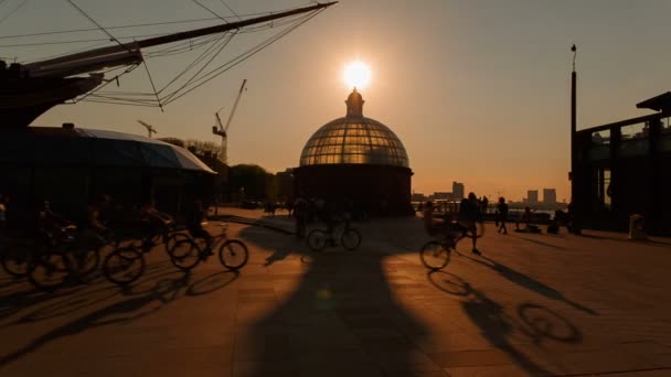 Cutty Sark, Greenwich, Londyn, Wielka Brytania — Wideo stockowe