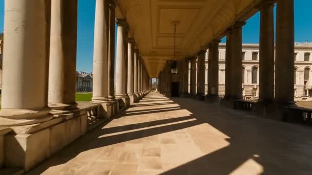 Royal Naval College, Greenwich, Londra, Marea Britanie — Videoclip de stoc