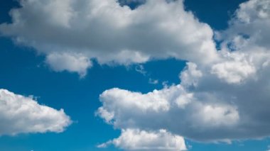 Kümülüs bulutlar arka plan Timelapse