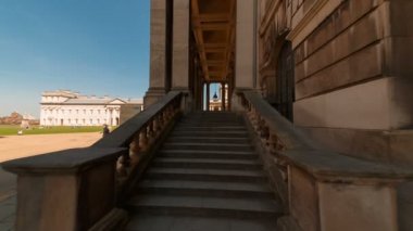 Deniz Müzesi ve Royal Naval College, Greenwich, Londra, İngiltere