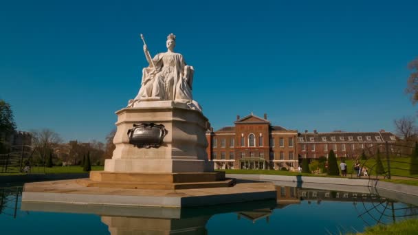 Istana Kensington, London, Inggris, Inggris — Stok Video