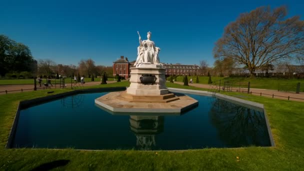 Kensington Palace, Londres, Inglaterra, Reino Unido — Vídeo de Stock