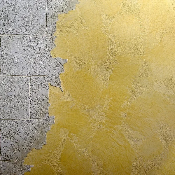 Miscela decorativa in gesso glosse con superficie liscia in pietra — Foto Stock