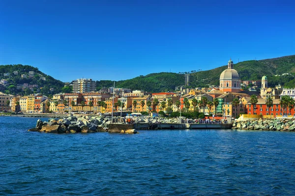 Pegli - un área en el oeste de Génova, Italia — Foto de Stock