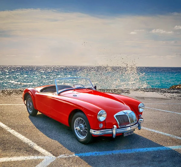 MGA 1500 British classic 2 puertas roadster 1960 — Foto de Stock