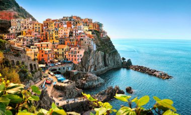Cinque Terre 'de Renkli Manarolla