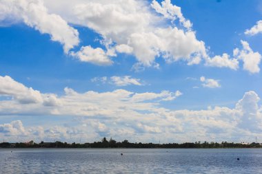 mavi gökyüzü bulut açık hava